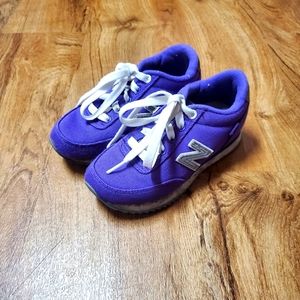 Girls purple New balance sneakers Size 11.5